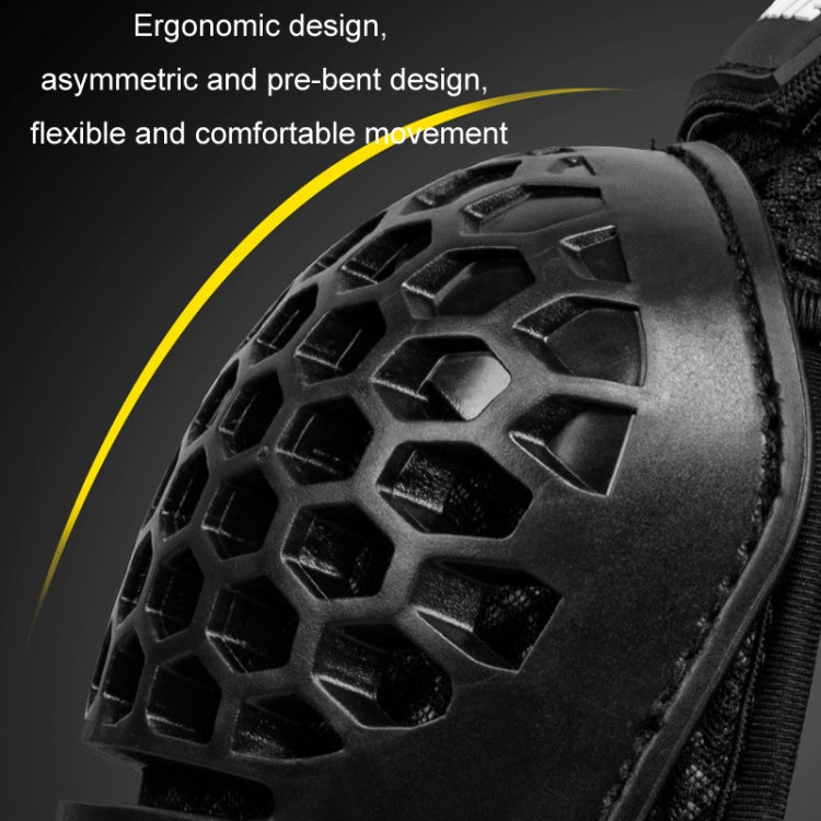 SULAITE Cycling Honeycomb Breathable Heat Dissipation Motorcycle Adjustable Protective Gear, Style: 4pcs /Set Knee Elbow Pads - free shipping - PMC TechLife - Order now!