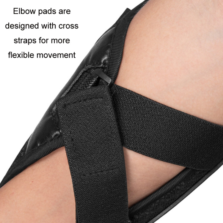 SULAITE Cycling Honeycomb Breathable Heat Dissipation Motorcycle Adjustable Protective Gear, Style: 4pcs /Set Knee Elbow Pads - free shipping - PMC TechLife - Order now!