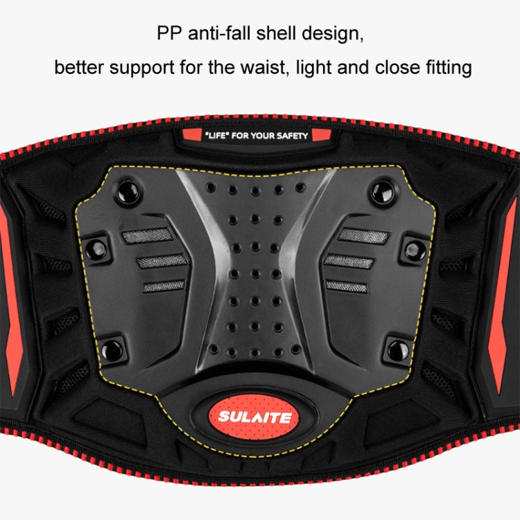 SULAITE Motorcycle Riding Breathable Anti-Fall Belt, Color: Yellow S/M - Protective Gear by SULAITE | Online Shopping South Africa | PMC TechLife | Buy Now Pay Later Mobicred