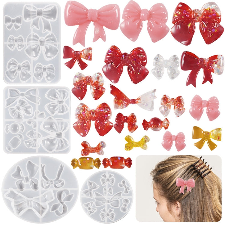 Bowknot Hairpin Jewelry Silicone Molds DIY Epoxy Resin Casting Mould Style 004 - free shipping - PMc TechLife - Order now!