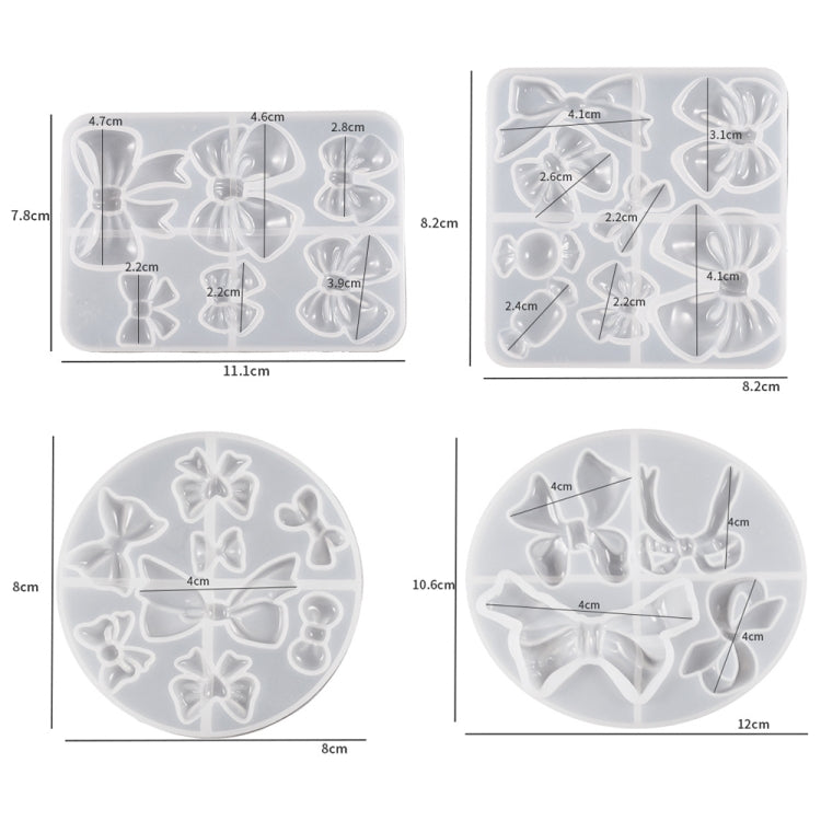 Bowknot Hairpin Jewelry Silicone Molds DIY Epoxy Resin Casting Mould Style 004 - free shipping - PMc TechLife - Order now!