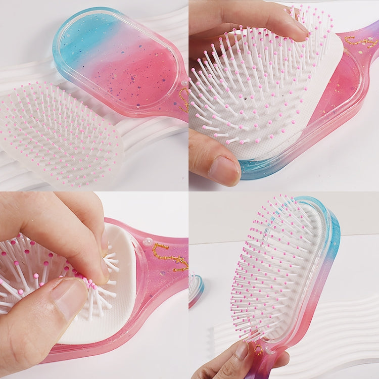 Air Cushion Comb Set Silicone Mold DIY Epoxy Resin Craft Making Mold, Spec: Heart Shape 006 - free shipping - PMc TechLife - Order now!