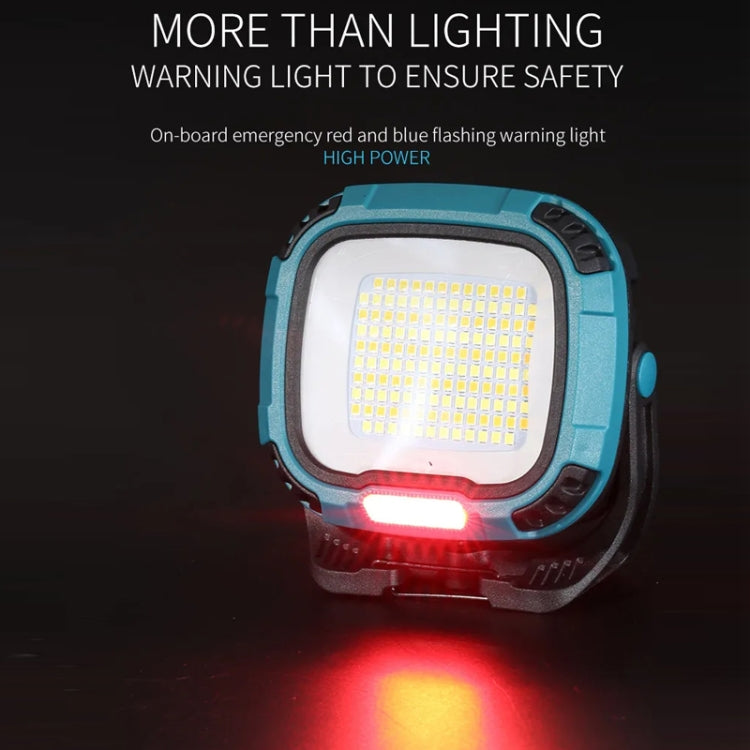 COB Work Lilight Type-C Charging Outdoor Lighting Floodlight(W892-1 Yellow Without Battery) - Camping Lighting by PMC Jewellery | Online Shopping South Africa | PMC Jewellery | Buy Now Pay Later Mobicred