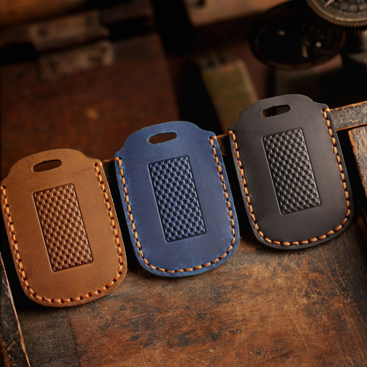 For YAMAHA NMAX155/XMAX300/Aerox/Jauns Hallmo Motorcycle Key Cover, Color: 2 Key Blue Not Hollowed - Car Key Cases by Hallmo | Online Shopping South Africa | PMC Jewellery | Buy Now Pay Later Mobicred