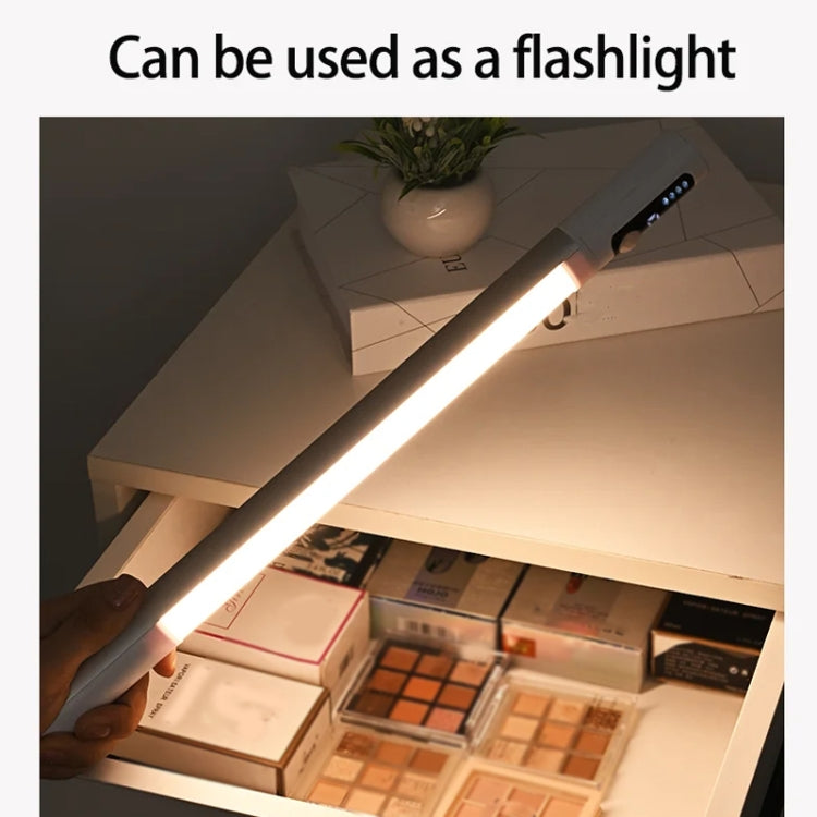 Rechargeable Under Cabinet LED Motion Sensor Night Light with Digital Display 2000mAH(Black) - Sensor LED Lights by PMC TechLife | Online Shopping South Africa | PMC TechLife | Buy Now Pay Later Mobicred