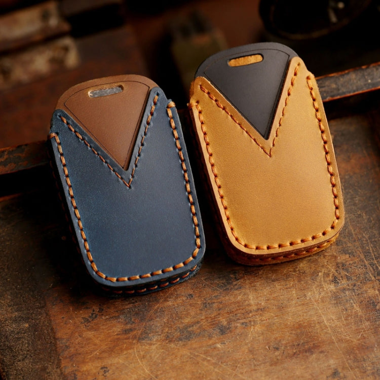 For Lexus RX270/ES240/LX570 Hallmo Car Key Cover, Color: 4 Keys Blue - Car Key Cases by Hallmo | Online Shopping South Africa | PMC TechLife | Buy Now Pay Later Mobicred