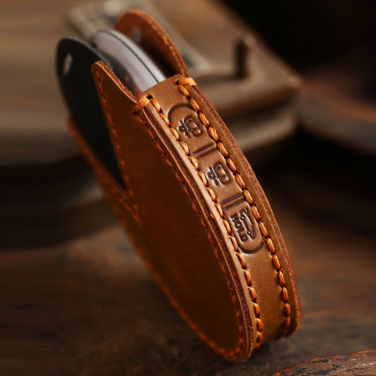 For Korean Hyundai Hallmo Car Handmade Key Bag, Color: 7 Keys Brown - free shipping - PMC TechLife - Order now!
