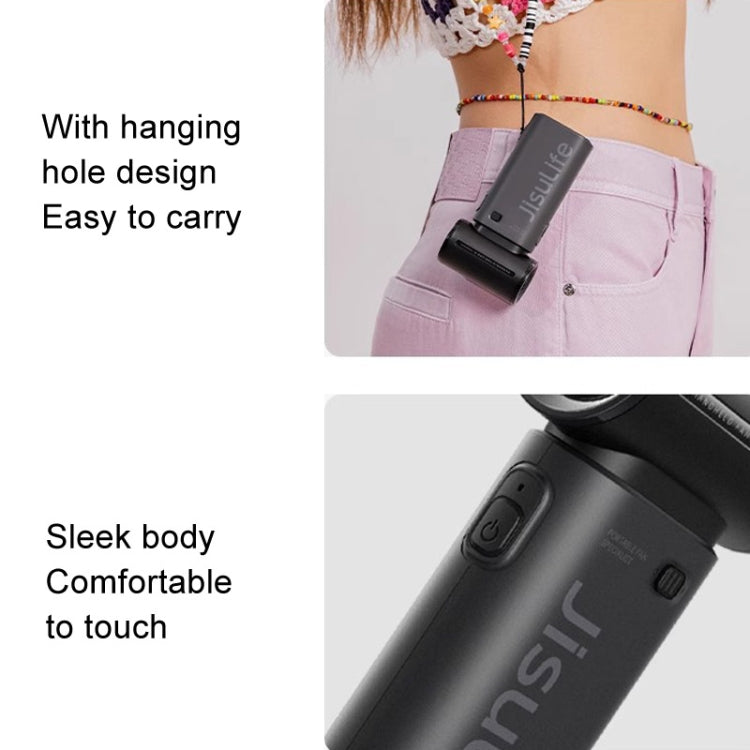 JisuLife Life9 High Speed Handheld Small Fan Mini Portable USB Rechargeable Desktop Cooling Electric Fan, Battery Capacity: 3600mAh(Pink) - free shipping - PMC Jewellery - Order now!