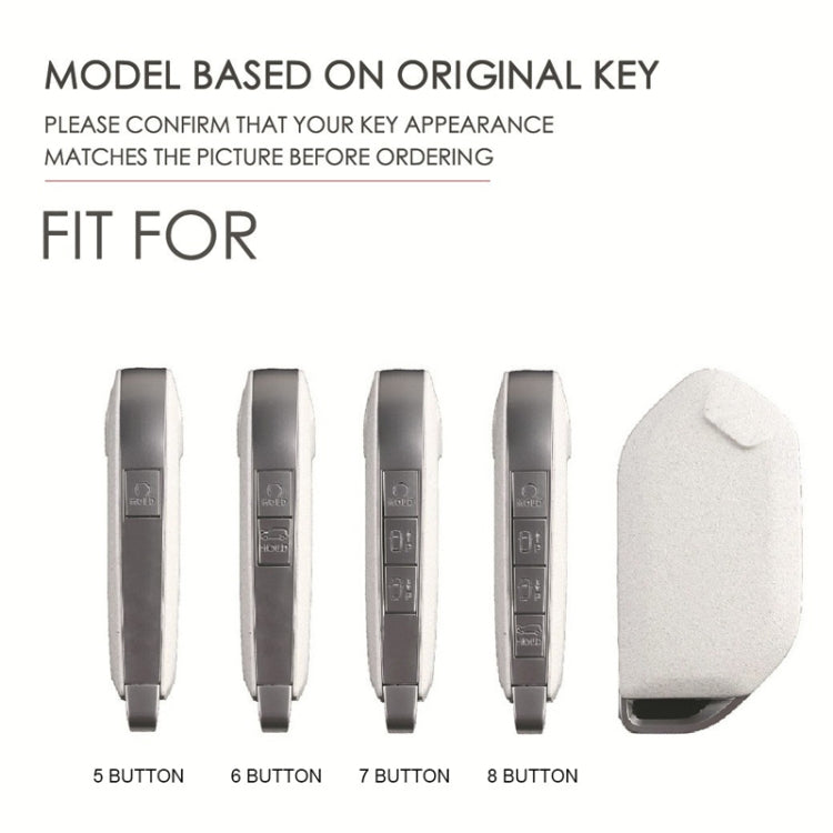 For Kia 2024 Hallmo Car Key Protective Cover, Color: 5 Keys Blue - Car Key Cases by Hallmo | Online Shopping South Africa | PMC TechLife | Buy Now Pay Later Mobicred