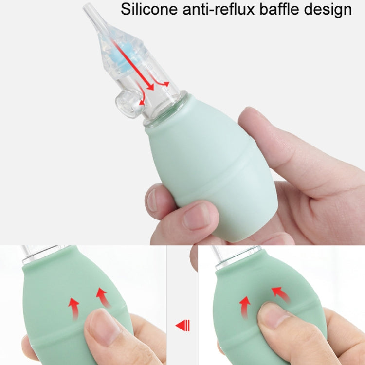 TEN-M JOURNEY Baby Anti-Reflux Nasal Aspirator Infant Pump Type Nasal Cleanser(Green) - free shipping - PMC TechLife - Order now!