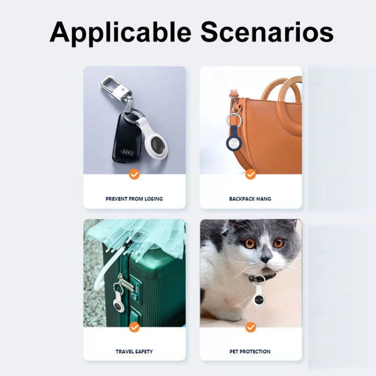 For Apple Series Global Positioning Smart Anti-Lost Device Mini GPS Pet Locator(White) - Pet Tracker by PMC TechLife | Online Shopping South Africa | PMC TechLife | Buy Now Pay Later Mobicred