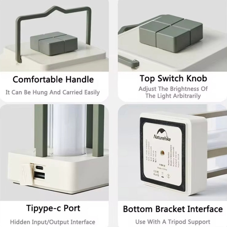 Naturehike Camping Ambient Light Outdoor Lighting Rechargeable Tent Vintage Horse Lamp(Brown) - free shipping - PMc TechLife - Order now!