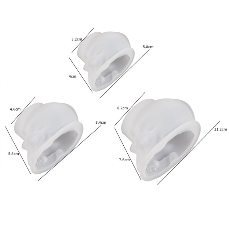 DIY Epoxy Candle Skull Keychain Pendant Silicone Mold Halloween Ornaments Mold, Spec: L - free shipping - PMc TechLife - Order now!