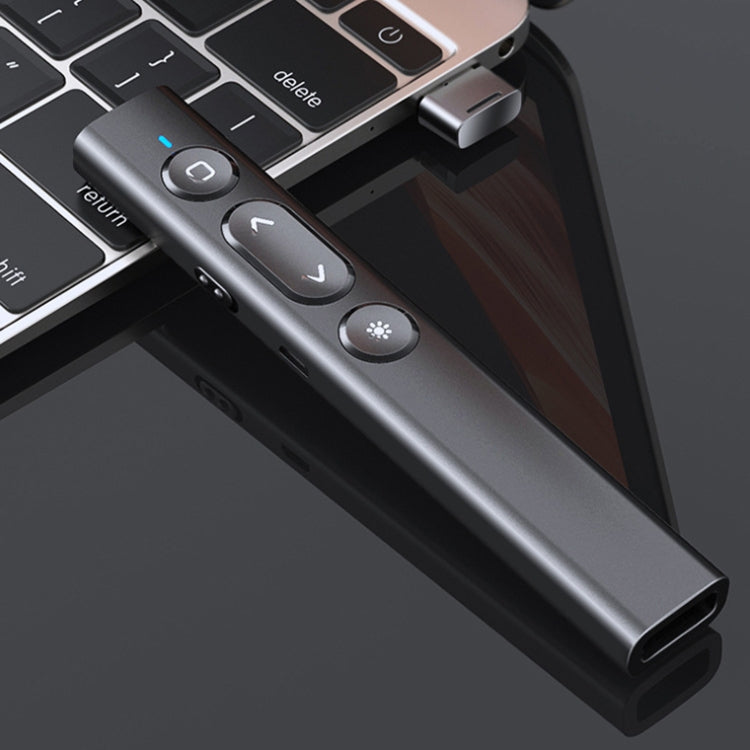 B2 2.4GHz Dual-Mode Conference PPT Wireless Page Turning Pen Multimedia Infrared Laser Pointer(Pink) -  by PMC Jewellery | Online Shopping South Africa | PMC Jewellery | Buy Now Pay Later Mobicred