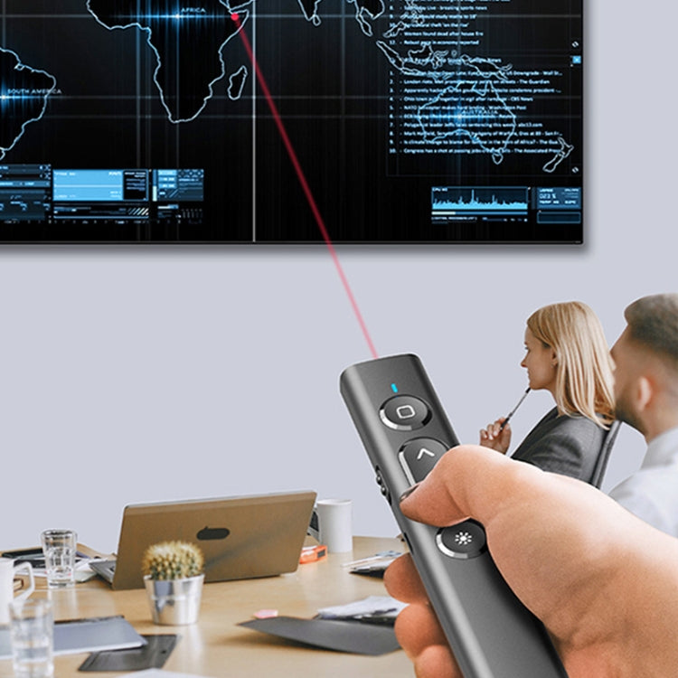 B2 2.4GHz Dual-Mode Conference PPT Wireless Page Turning Pen Multimedia Infrared Laser Pointer(Pink) -  by PMC Jewellery | Online Shopping South Africa | PMC Jewellery | Buy Now Pay Later Mobicred