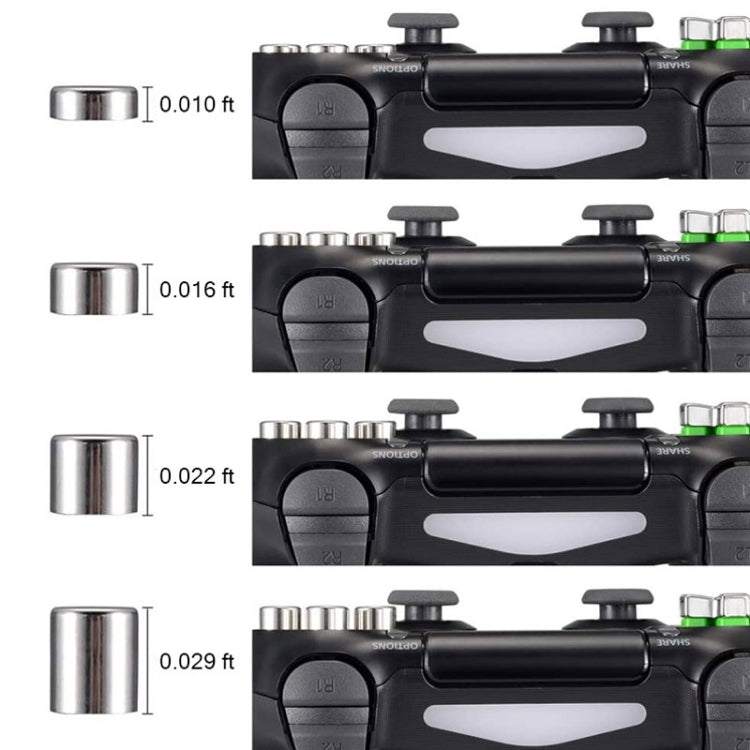 For PS5 Cross Key 3pcs /Set Gamepad Metal Buttons Mushroom Head Magnetic Base Cross Keys Accessory Set - Others by PMc TechLife | Online Shopping South Africa | PMc TechLife | Buy Now Pay Later Mobicred