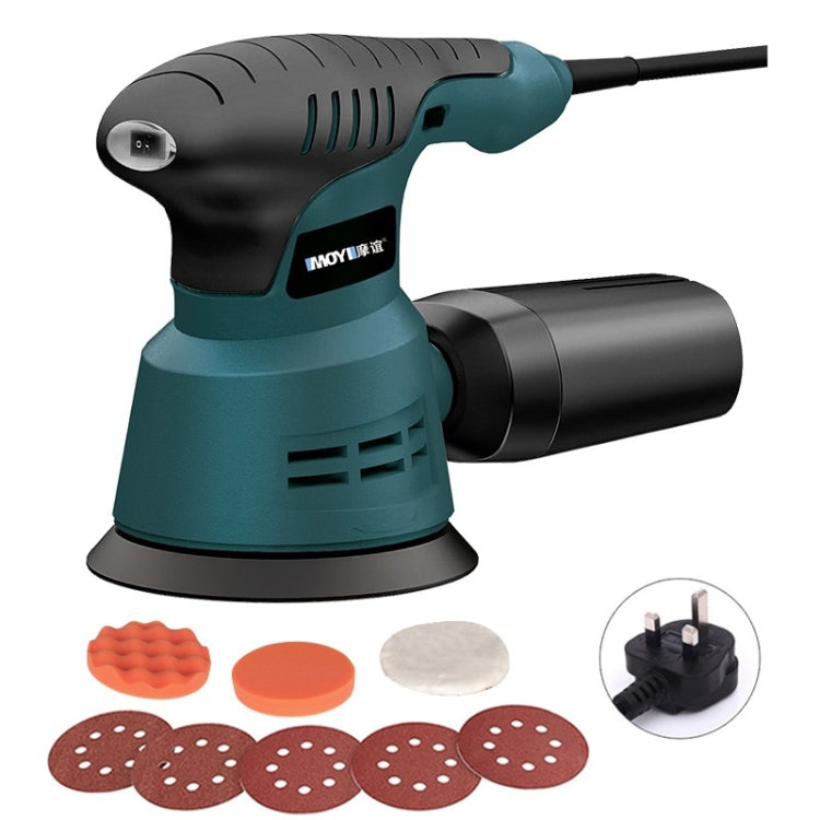 8pcs /Set UK Plug MOYI Small Polishing Sandpaper Machine Woodworking Electric Disc Sander - free shipping - PMc TechLife - Order now!