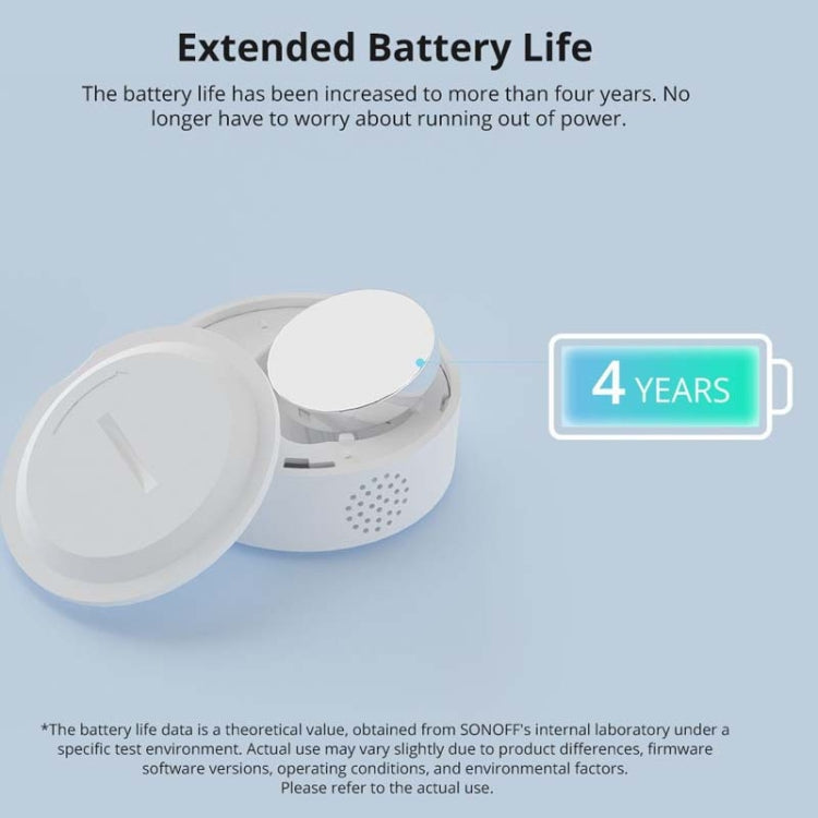 Sonoff SNZB-02P Wireless Temperature And Humidity Sensor Detector Smart Home - Smart Switch by Sonoff | Online Shopping South Africa | PMC TechLife | Buy Now Pay Later Mobicred