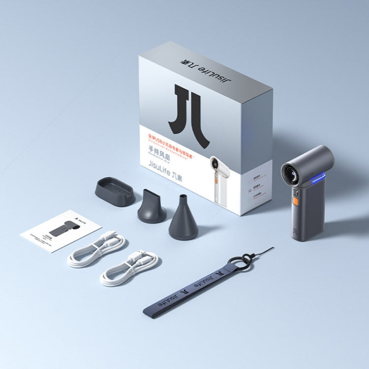 JisuLife FA55 Handheld Portable Small Fan Mini Rechargeable Electric Fan(Dark Gray) - free shipping - PMC TechLife - Order now!