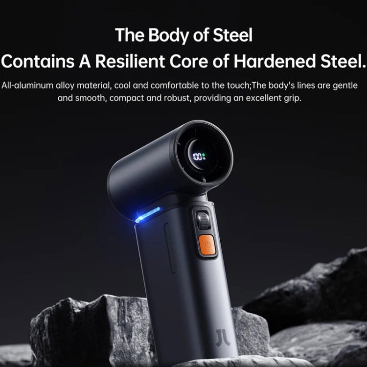 JisuLife FA55 Handheld Portable Small Fan Mini Rechargeable Electric Fan(Dark Gray) - free shipping - PMC TechLife - Order now!