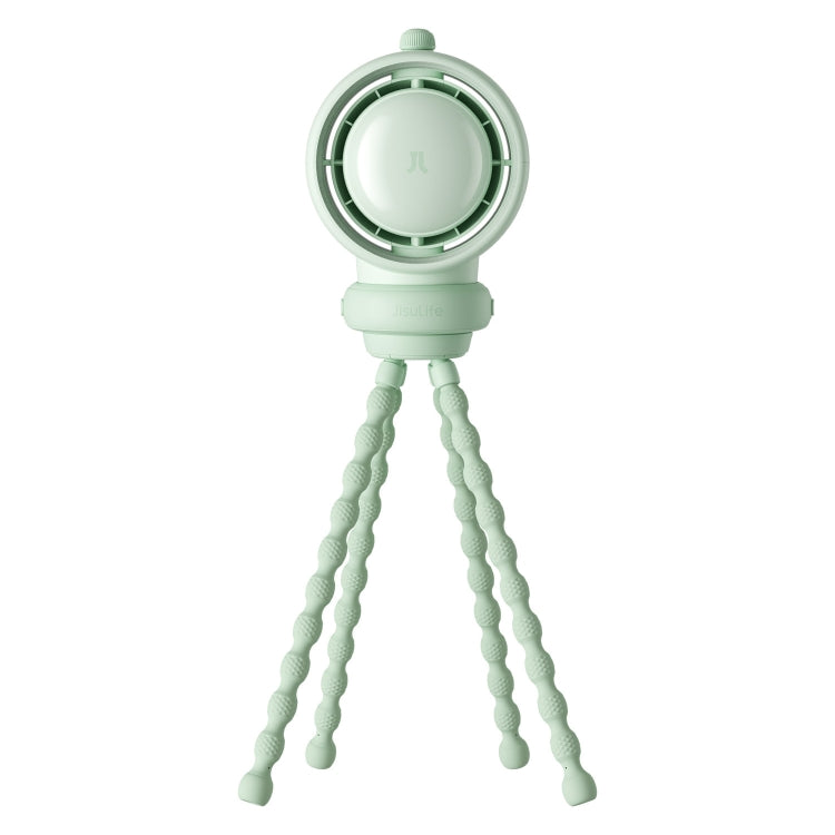 JisuLife Stroller Fan Life2S High Speed Energy Saving Stroller Mini Fan Octopus Bladeless Swingable Head Air Purifying Fan(Mint Green) - free shipping - PMC TechLife - Order now!