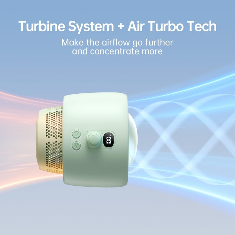 JisuLife Stroller Fan Life2S High Speed Energy Saving Stroller Mini Fan Octopus Bladeless Swingable Head Air Purifying Fan(Brown) - free shipping - PMC TechLife - Order now!