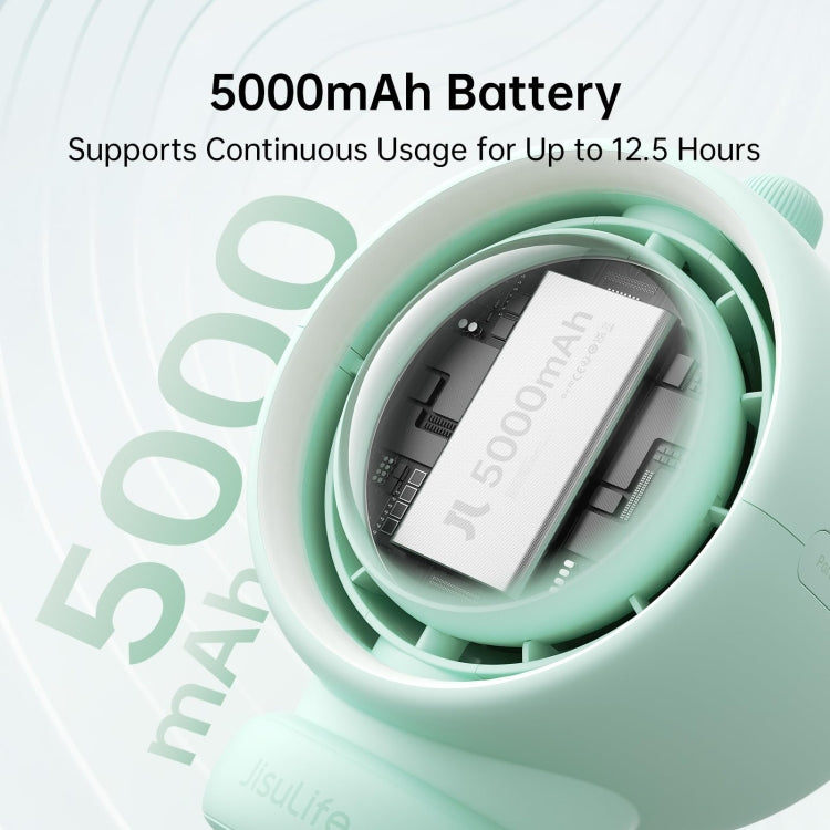 JisuLife Stroller Fan Life2S High Speed Energy Saving Stroller Mini Fan Octopus Bladeless Swingable Head Air Purifying Fan(Brown) - free shipping - PMC TechLife - Order now!