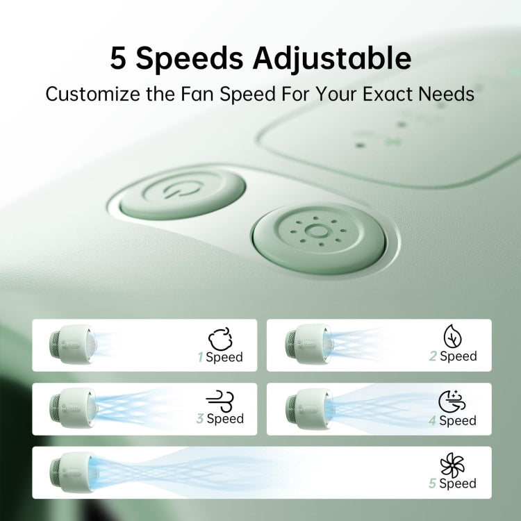 JisuLife Stroller Fan Life2 Stroller Octopus Fan High Speed Portable Desktop Clip Fan(Brown) - free shipping - PMC TechLife - Order now!