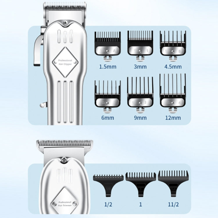 3pcs /Set Men Home Hair Salon High-power Hair Clipper(Colorful) - free shipping - PMC TechLife - Order now!