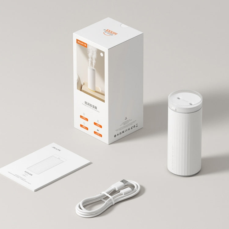JisuLife HU16 Desktop Dual Mist Ports Humidifier, Color: White Plug-in - free shipping - PMC TechLife - Order now!