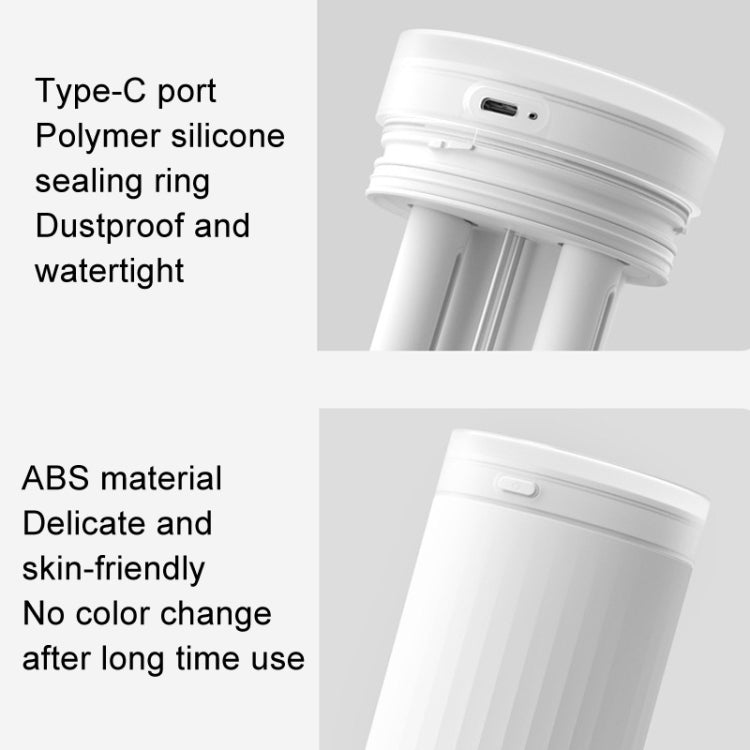 JisuLife HU16 Desktop Dual Mist Ports Humidifier, Color: White Rechargeable - free shipping - PMC TechLife - Order now!