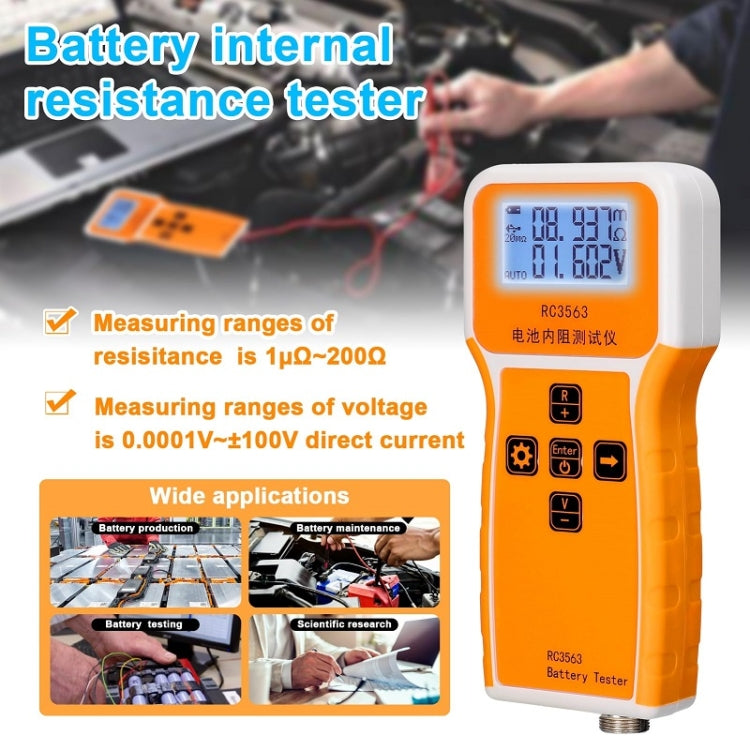 High-Precision Battery Voltage Internal Resistance Tester, Specifications: Host+Probe - Battery & Resistance Tester by PMC TechLife | Online Shopping South Africa | PMC TechLife | Buy Now Pay Later Mobicred