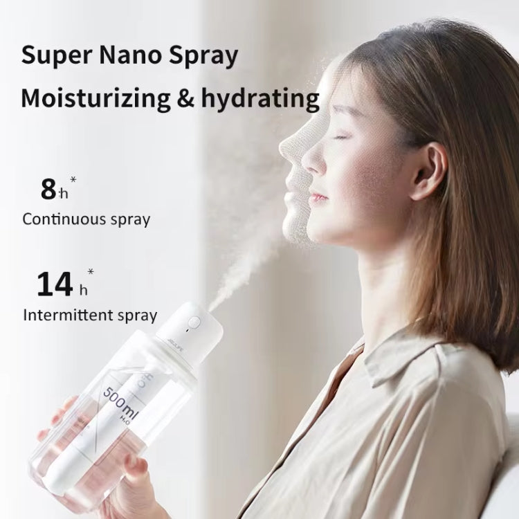 JisuLife JB07 Wireless High Mist Portable Humidifier, No Water Tank, Color: White 2200mAh - free shipping - PMC TechLife - Order now!