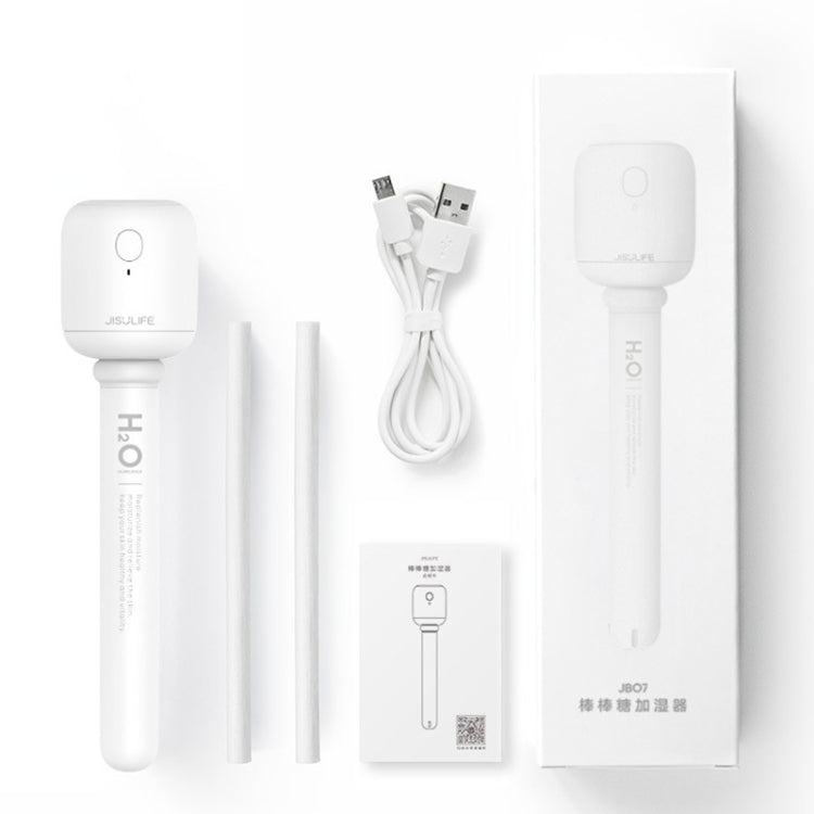 JisuLife JB07 Wireless High Mist Portable Humidifier, No Water Tank, Color: White 2200mAh - free shipping - PMC TechLife - Order now!