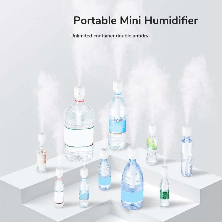 JisuLife JB07 Wireless High Mist Portable Humidifier, No Water Tank, Color: White 1100mAh - free shipping - PMC TechLife - Order now!