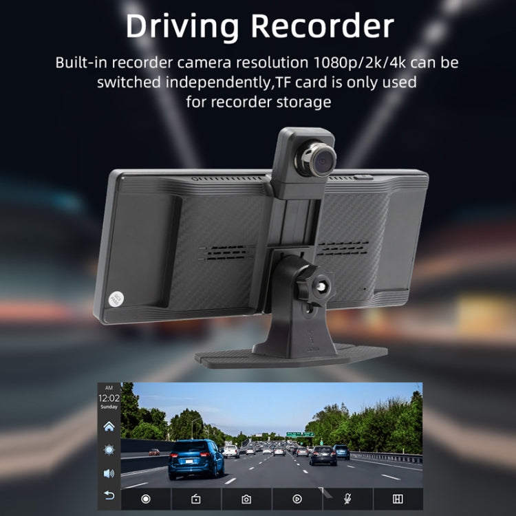 Car Bluetooth Portable DVR Monitor Support Carplay/Android Auto, Specifications: Display - Car MP3 & MP4 & MP5 by PMC Jewellery | Online Shopping South Africa | PMC Jewellery | Buy Now Pay Later Mobicred