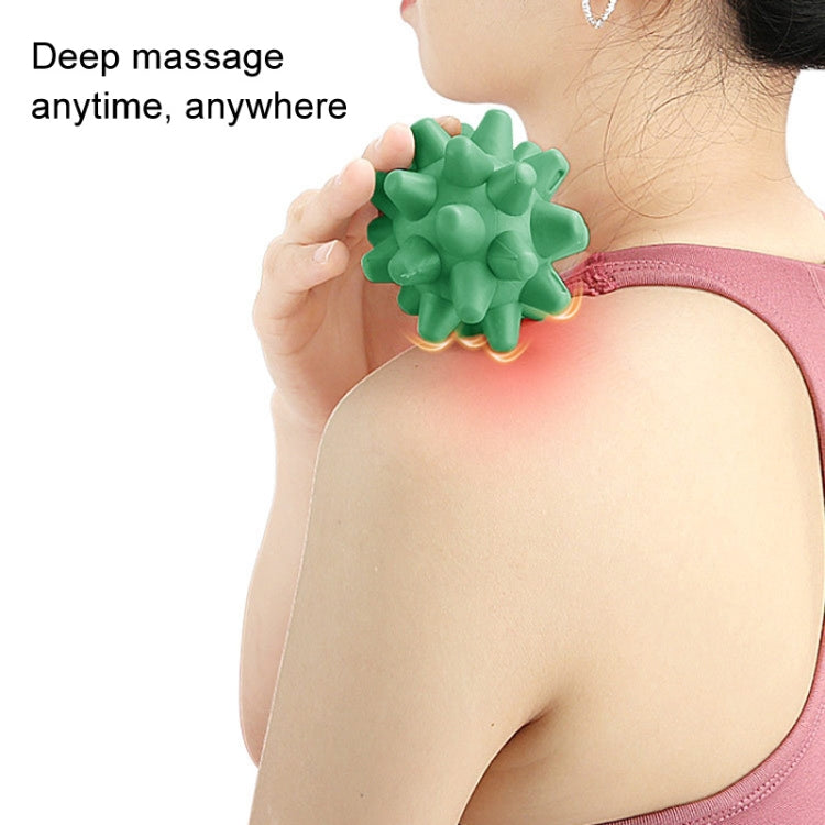 Hedgehog Massage Ball Plantar Relaxation Roller Ball TRP Yoga Fitness Handheld Fascia Ball(Blue) - free shipping - PMC TechLife - Order now!