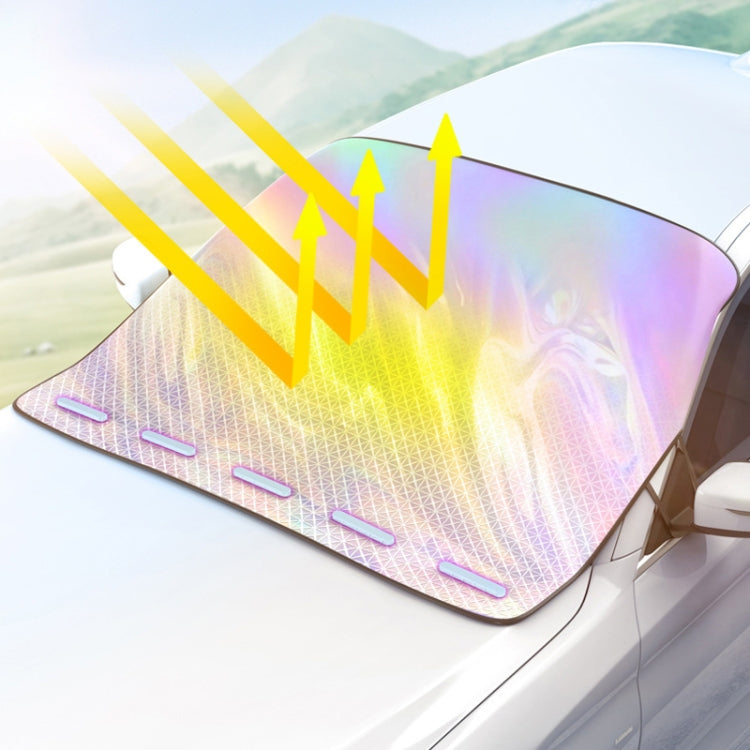 Car Laser Front Windshield Sun Protection Heat Insulation Sunshade, Size: Small - Window Foils & Solar Protection by PMC Jewellery | Online Shopping South Africa | PMC Jewellery | Buy Now Pay Later Mobicred