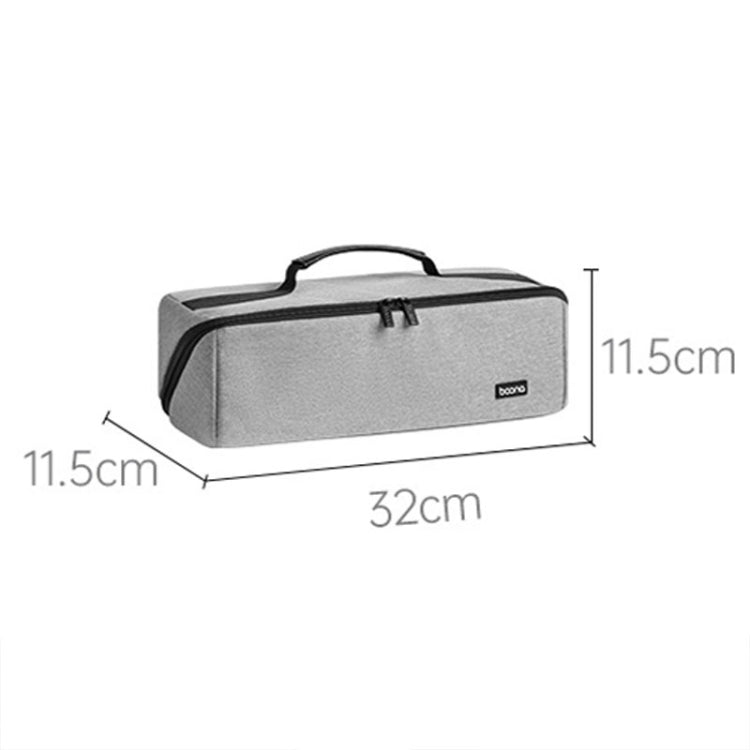 For Dyson Baona BN-DS010 Large Capacity Waterproof Hair Dryer Storage Bag(Gray) - For Dyson Accessories by Baona | Online Shopping South Africa | PMC TechLife | Buy Now Pay Later Mobicred