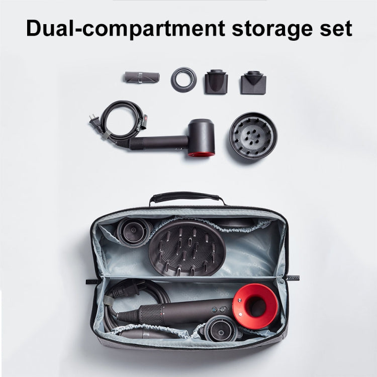 For Dyson Baona BN-DS010 Large Capacity Waterproof Hair Dryer Storage Bag(Gray) - For Dyson Accessories by Baona | Online Shopping South Africa | PMC TechLife | Buy Now Pay Later Mobicred