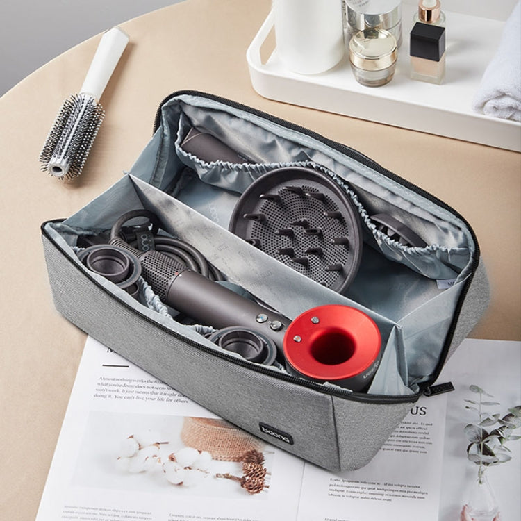 For Dyson Baona BN-DS010 Large Capacity Waterproof Hair Dryer Storage Bag(Gray) - For Dyson Accessories by Baona | Online Shopping South Africa | PMC TechLife | Buy Now Pay Later Mobicred