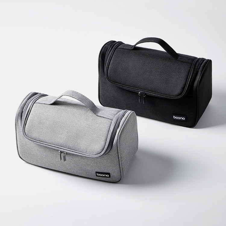 For Dyson Baona BN-DS002 Large Capacity Portable Handheld Hair Dryer Storage Bag with Hook(Black) - For Dyson Accessories by Baona | Online Shopping South Africa | PMC TechLife | Buy Now Pay Later Mobicred