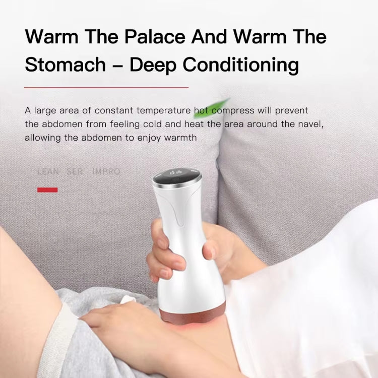 Acupuncture Stone Electric Hot Compress Vibrating Massager Whole Body Universal 9-speed Adjustable Gua Sha Apparatus(Red) - free shipping - PMC TechLife - Order now!