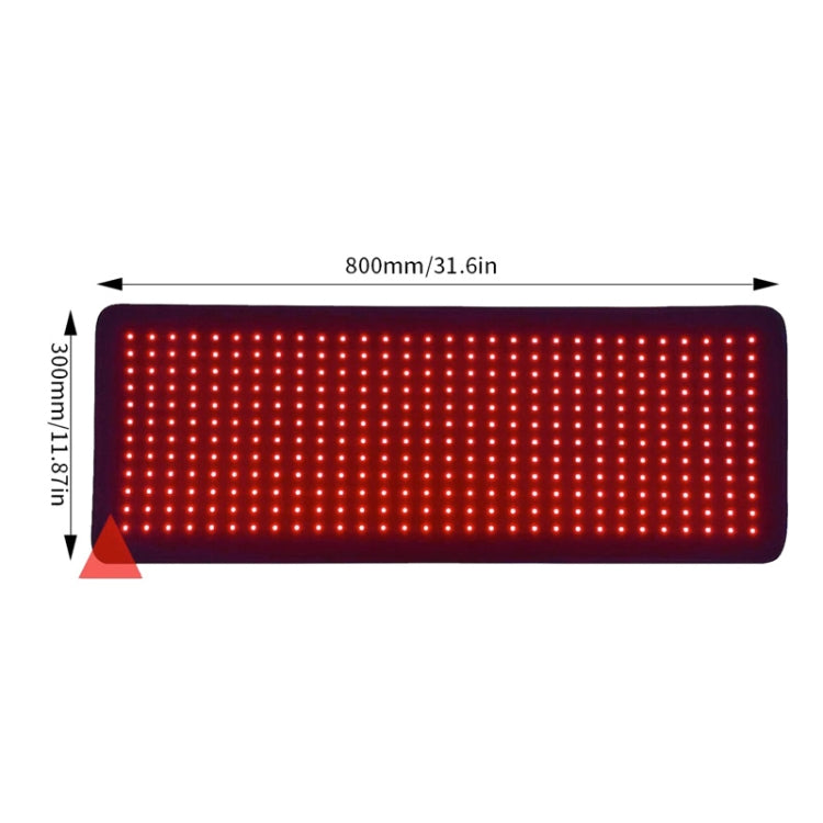 360 LED Beads Red Light Physical Therapy Waist Pad Infrared Fitness Light Therapy Pad AU Plug - free shipping - PMC TechLife - Order now!