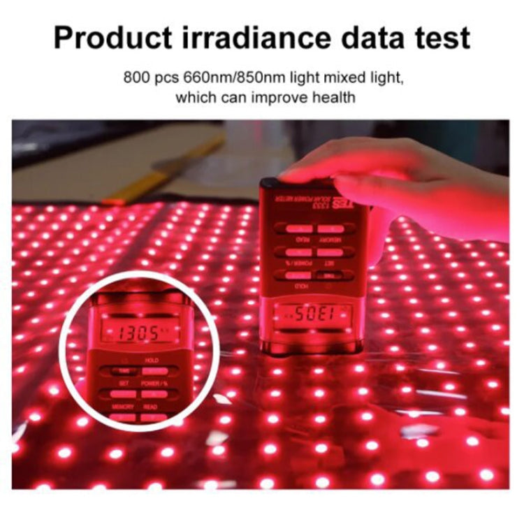 360 LED Beads Red Light Physical Therapy Waist Pad Infrared Fitness Light Therapy Pad AU Plug - free shipping - PMC TechLife - Order now!