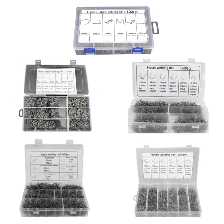 1500pcs /Set Boxed Car Bumper Broken Repair Welding Wire Nails - Trunk & Bumper Accessories by PMC Jewellery | Online Shopping South Africa | PMC Jewellery | Buy Now Pay Later Mobicred