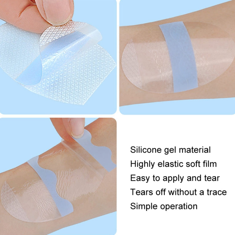 20pcs /Pack Square PU Film Silicone Gel Waterproof Breathable Ear Patch - free shipping - PMC TechLife - Order now!