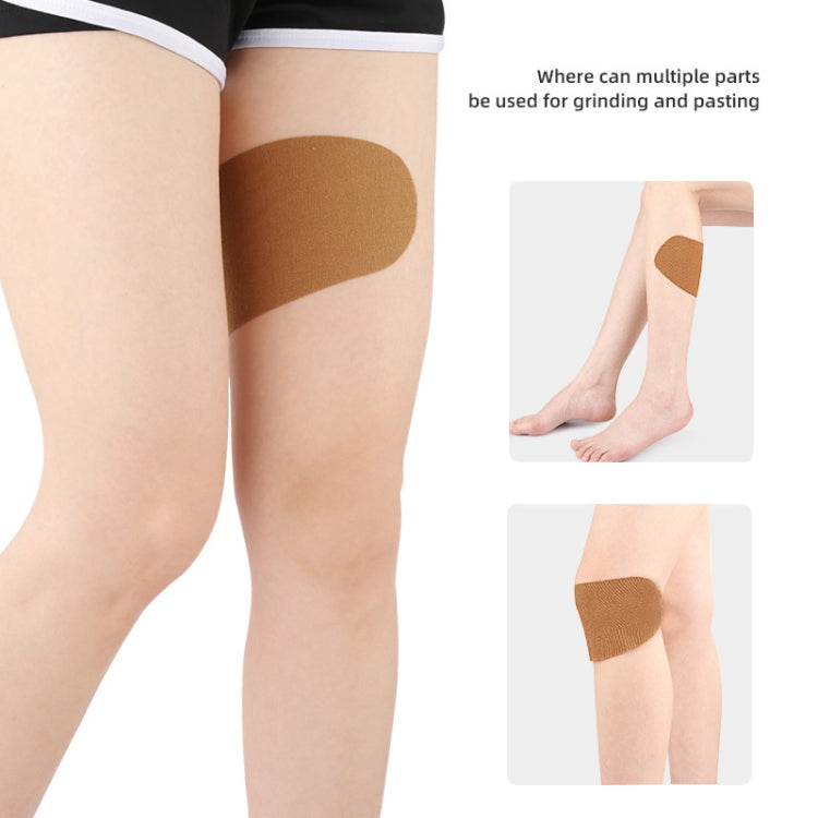10pcs /Pack Invisible Thigh Stickers Sweat-proof and Friction-proof Thigh Pressure Relief Patches, Color: Earthy Yellow Stretch Fabric - free shipping - PMC TechLife - Order now!