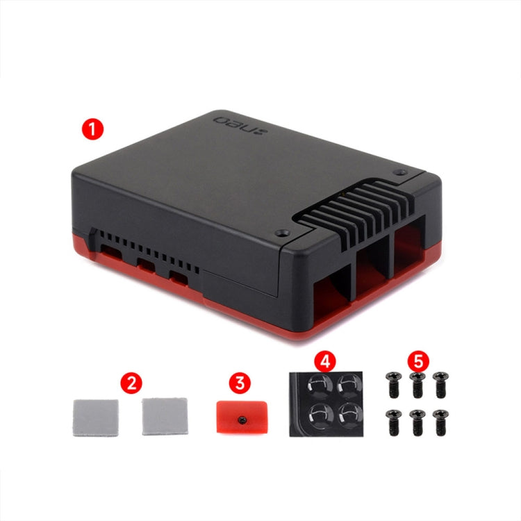 Waveshare 26587 For Raspberry Pi 5 Argon Neo Aluminum Alloy Case, Spec: Standard - free shipping - PMC Jewellery - Order now!