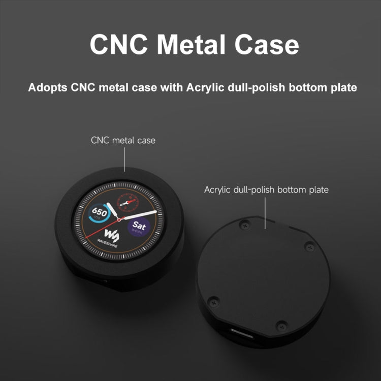 Waveshare 26369 1.28-Inch Round LCD Screen RP2040 MCU Board with Touch - free shipping - PMC TechLife - Order now!